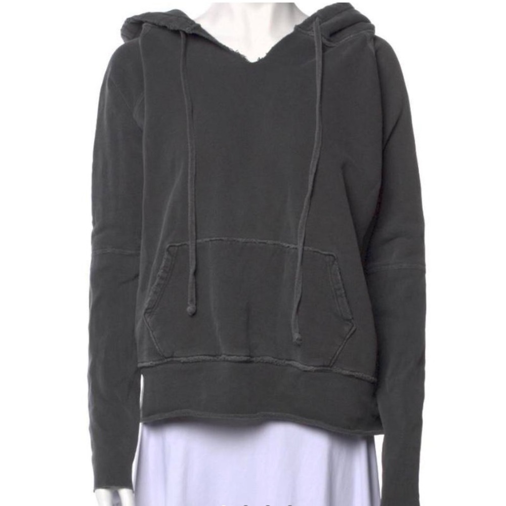 NWT Nili Lotan V-Neck Long Sleeve Sweatshirt